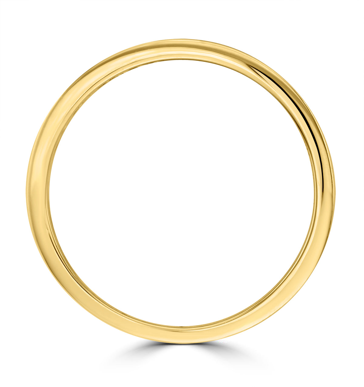 Channel Set Lab Diamond Eternity Ring 0.05ct in 9K Gold
